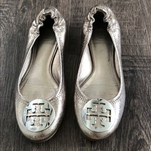 Tory Burch Reva copper flats